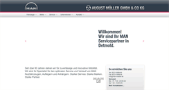 Desktop Screenshot of man-moeller.de